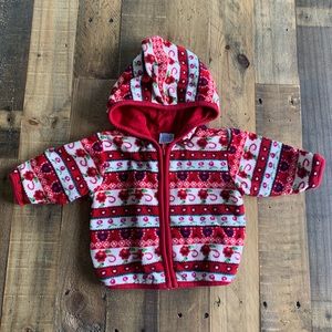 3 for $20 / Floral Fleece Zip-Up (3 M)